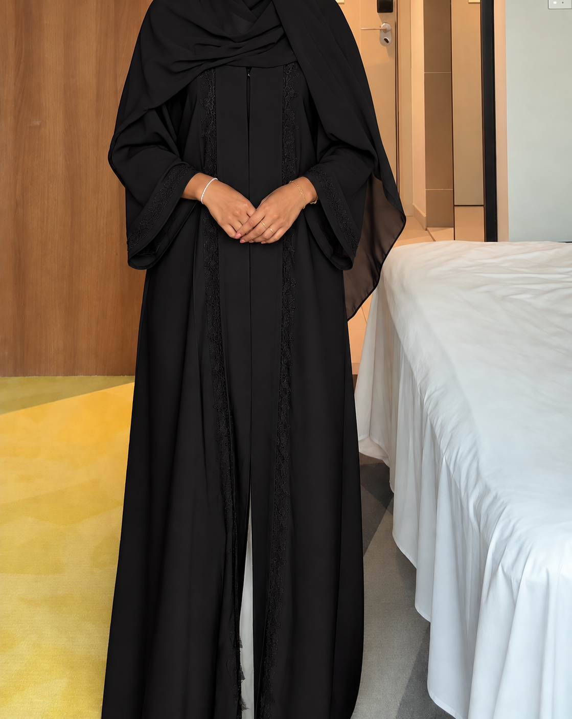 Classy Lace Abaya