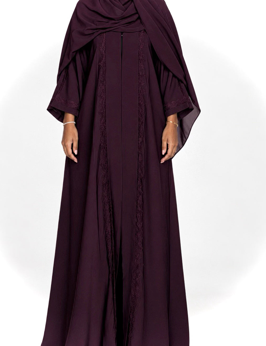 Classy Lace Abaya