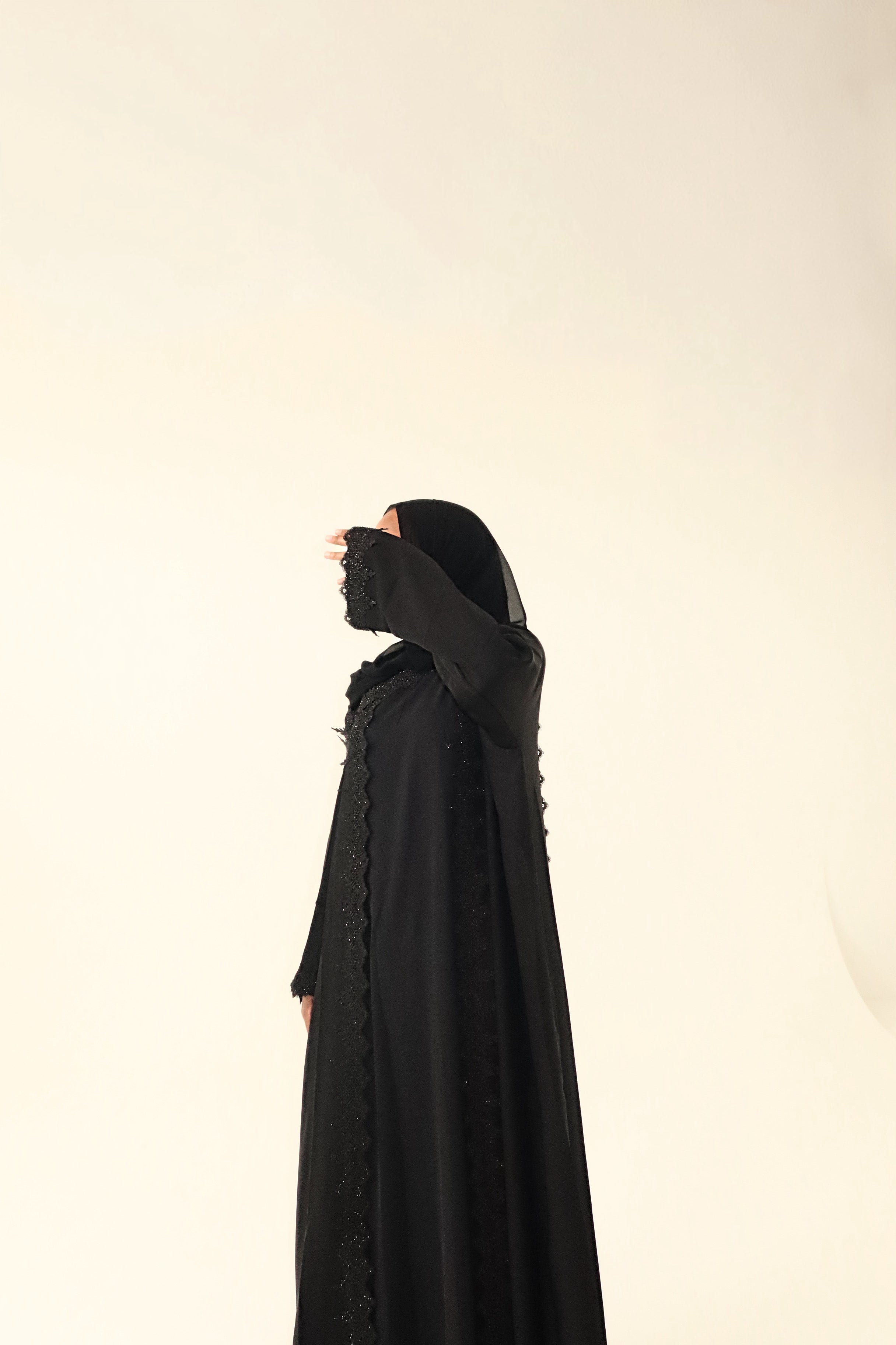Lace Detailed Abaya