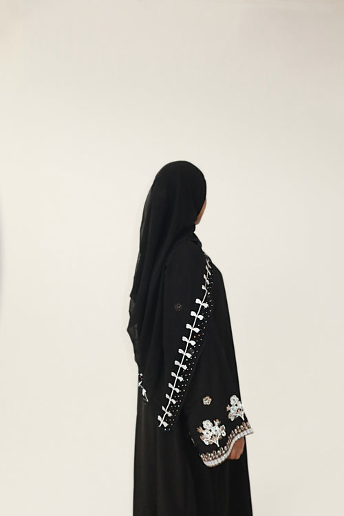 BLOSSOM SLEEVE ABAYA