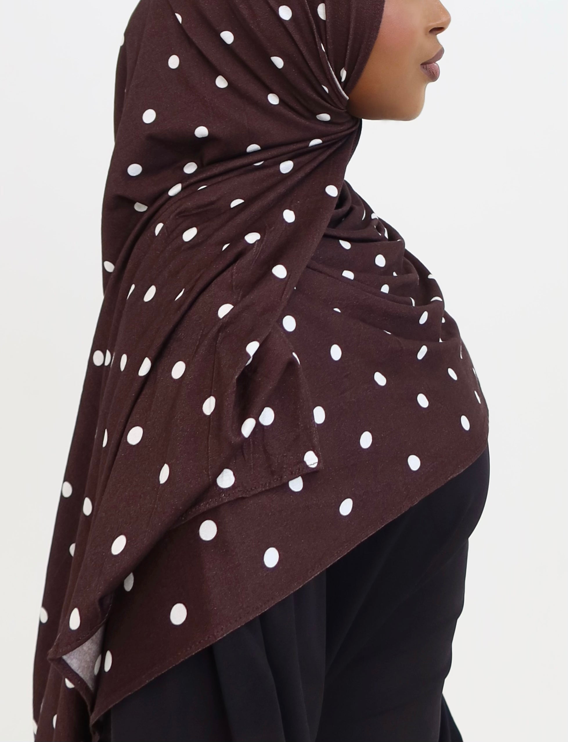 Polka Dot Print Hijab