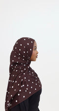 Polka Dot Print Hijab