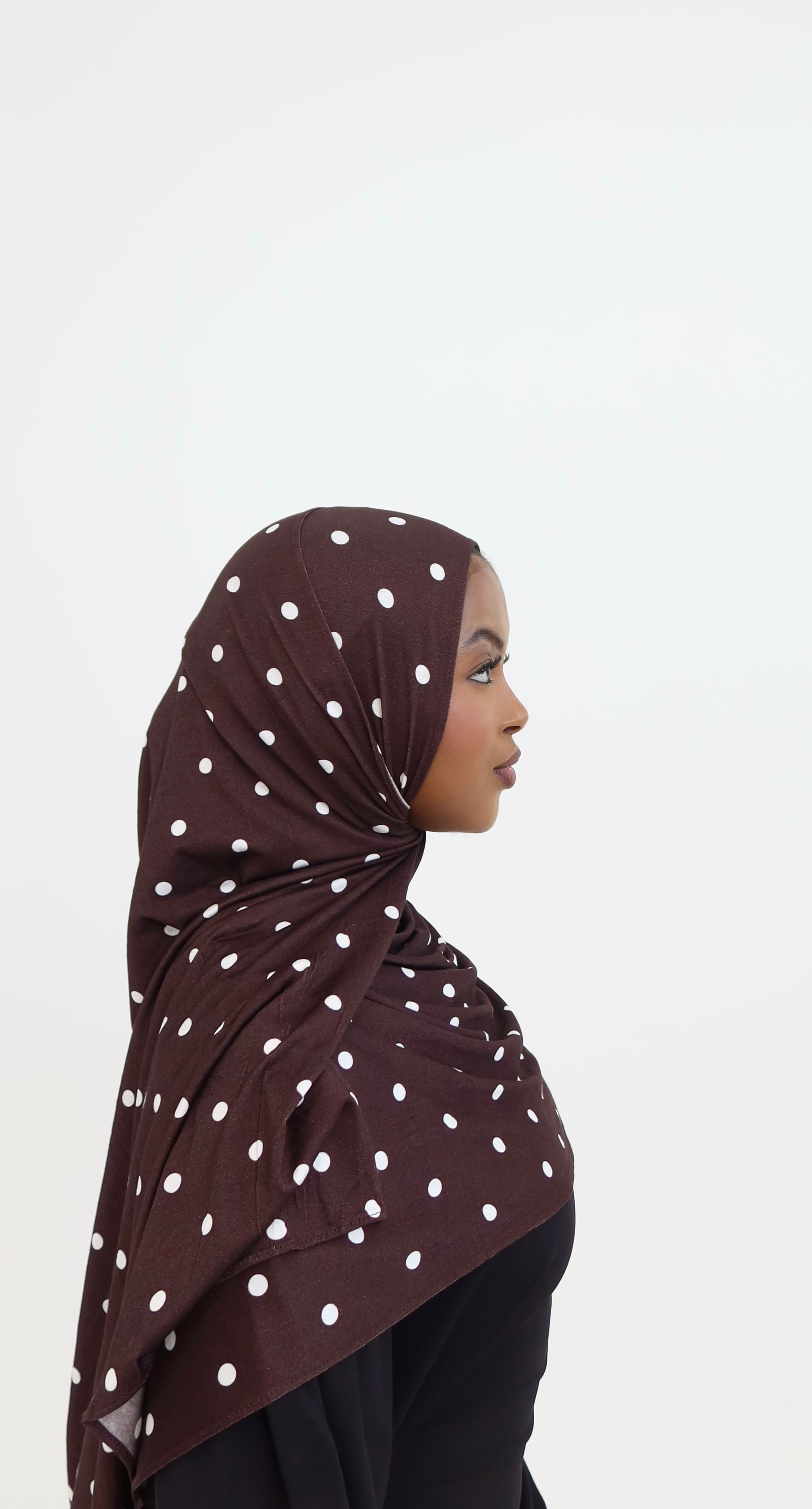 Polka Dot Print Hijab