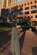 Tweed Abaya Coat
