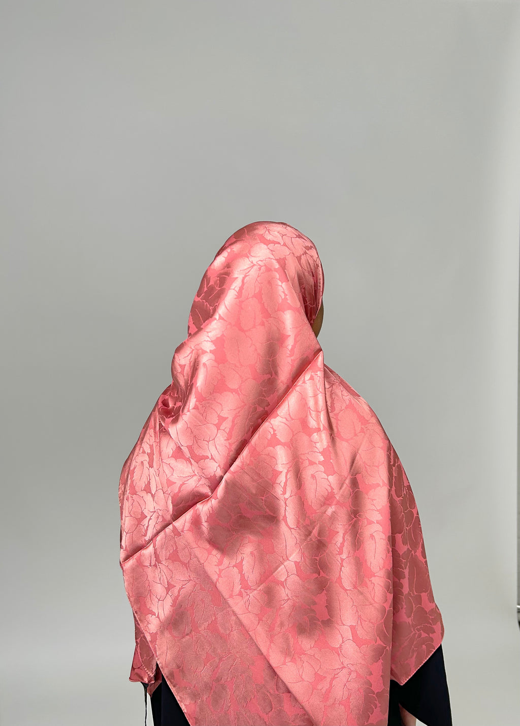 Printed Satin Hijab (Large)