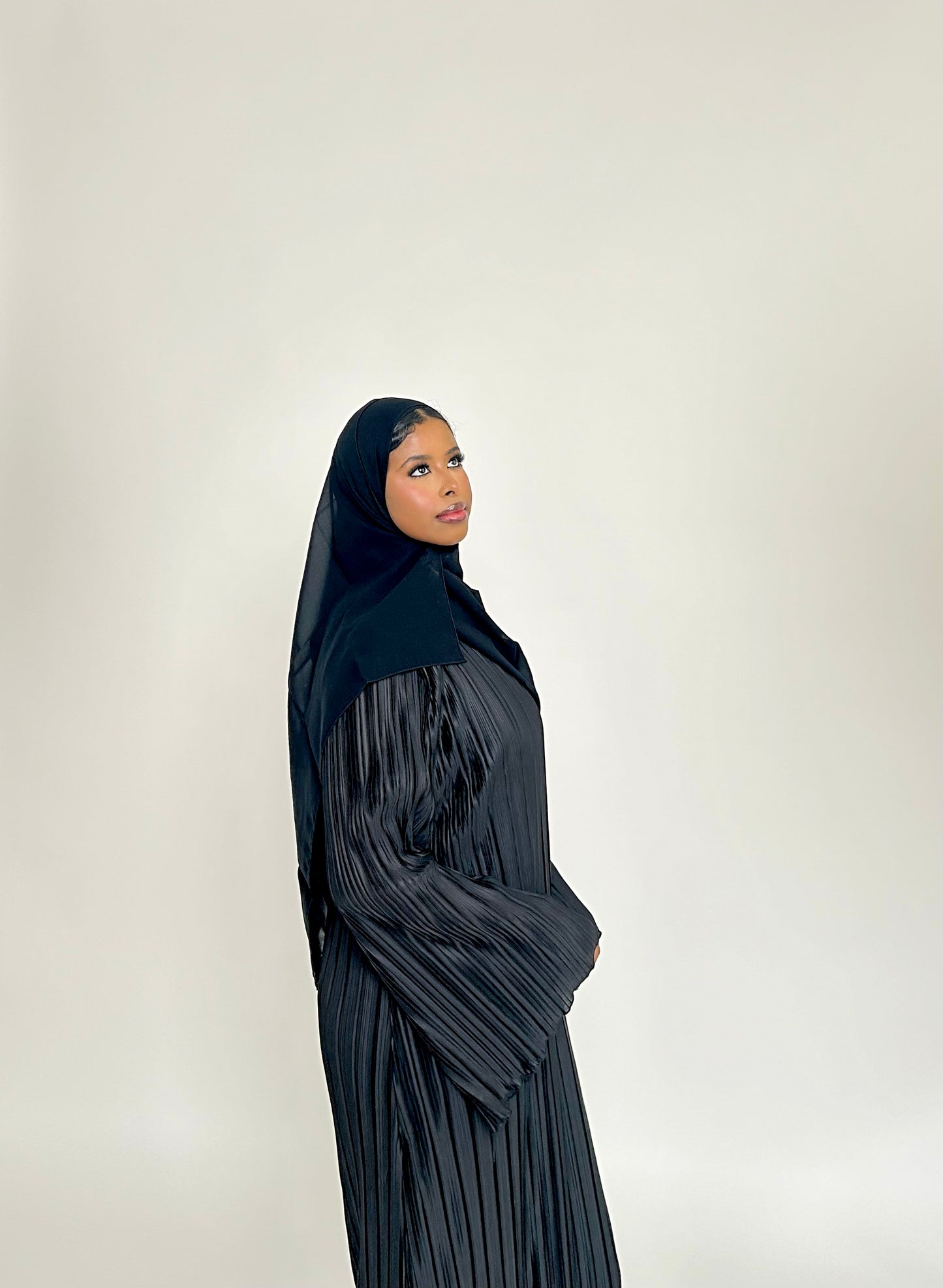 Pleated Maxi Dress