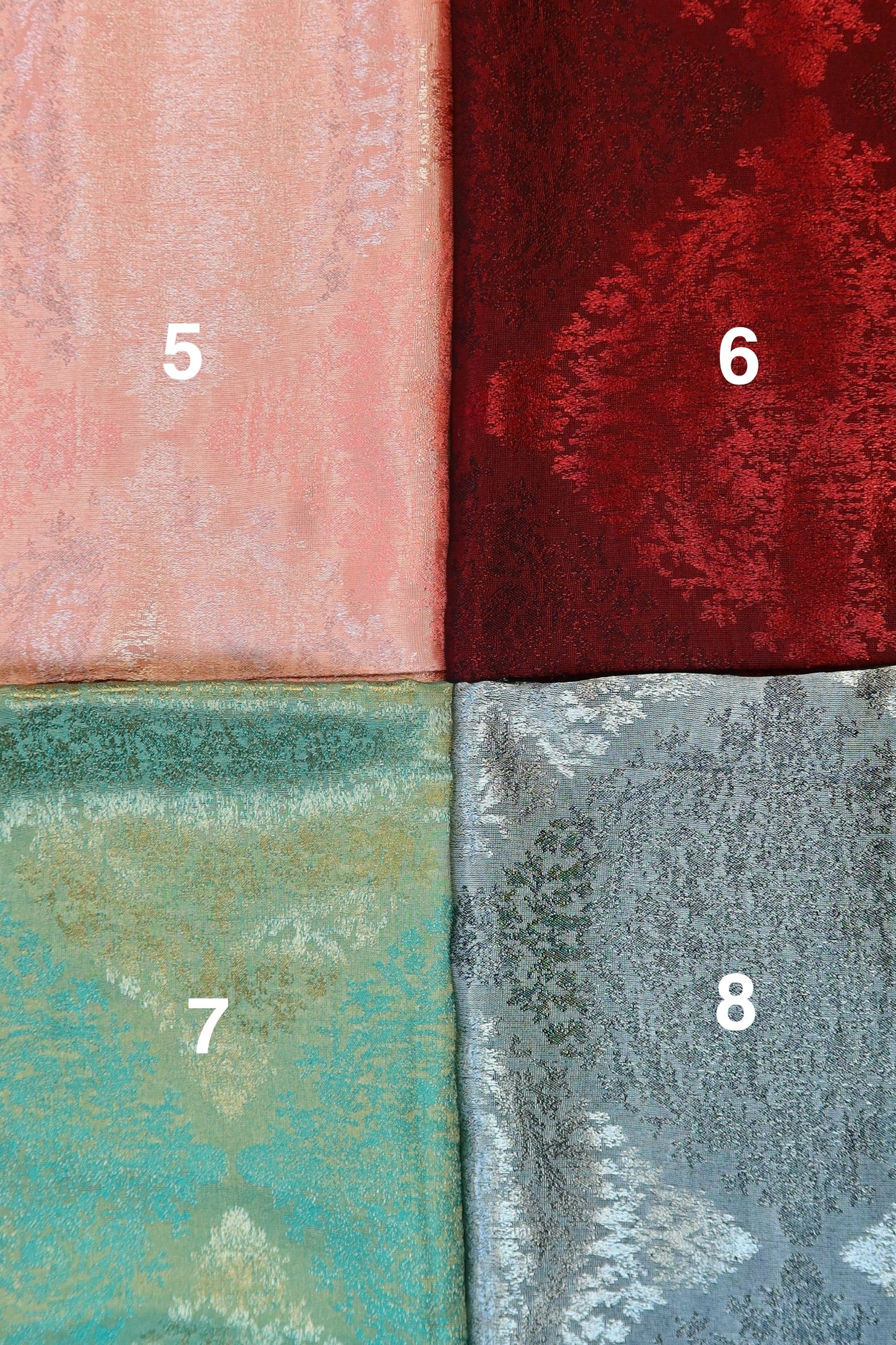 Woven Satin Jacquard Hijab