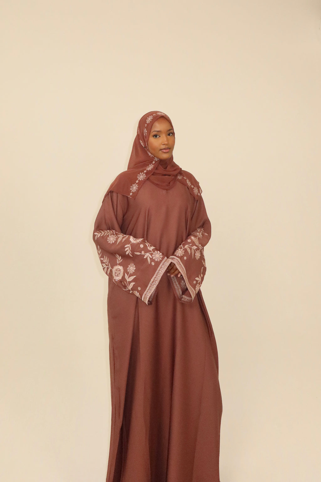 BLOSSOM SLEEVE ABAYA