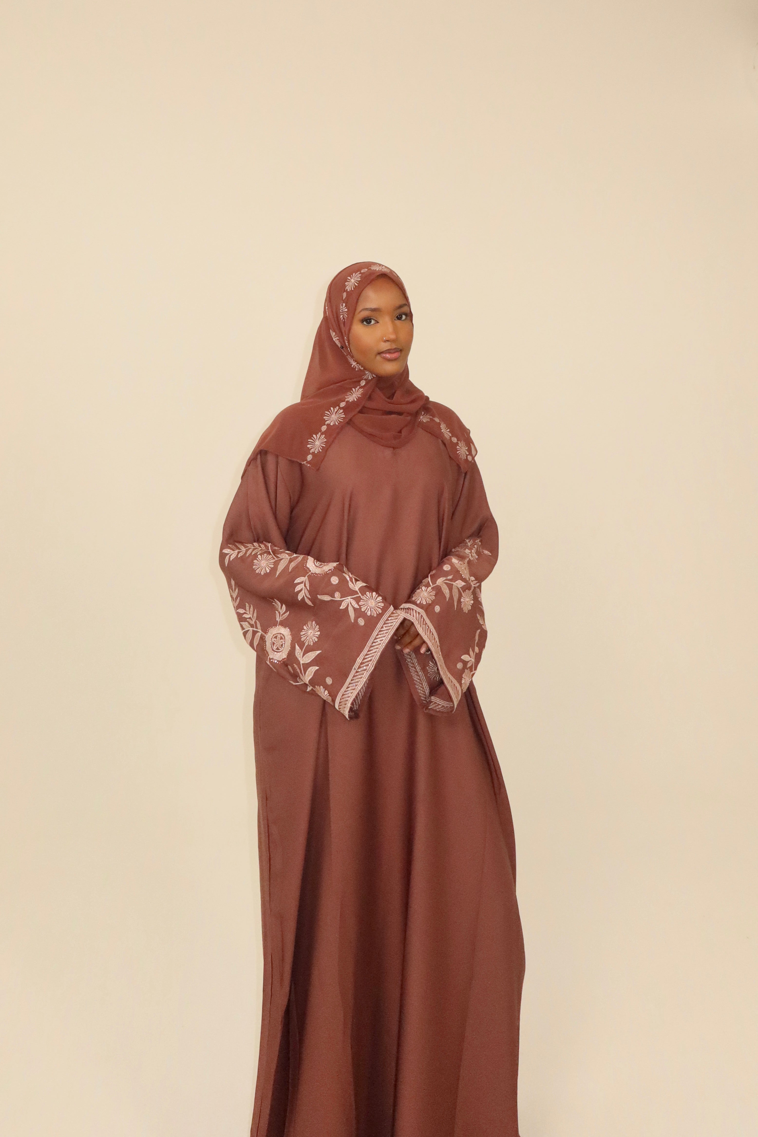 BLOSSOM SLEEVE ABAYA