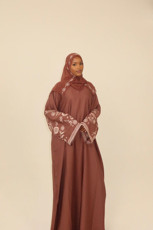 BLOSSOM SLEEVE ABAYA