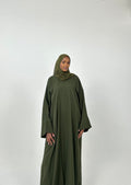 MONOCHROME THREE PIECE ABAYA