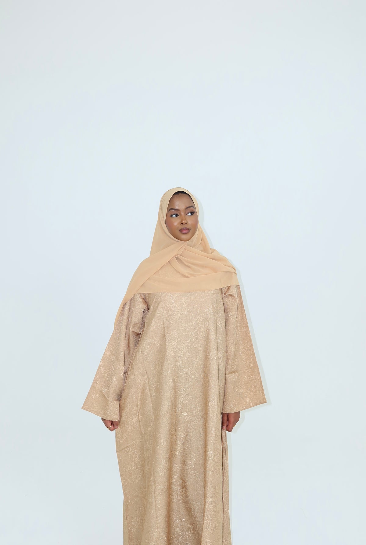 Light Jacquard Abaya