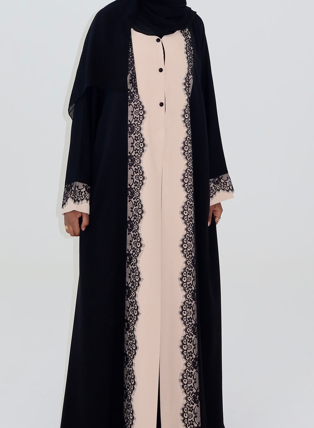 Double Layered Abaya