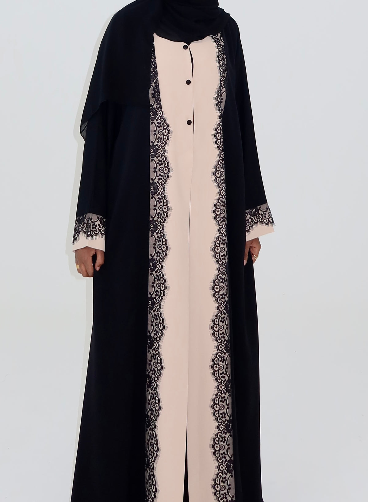Double Layered Abaya