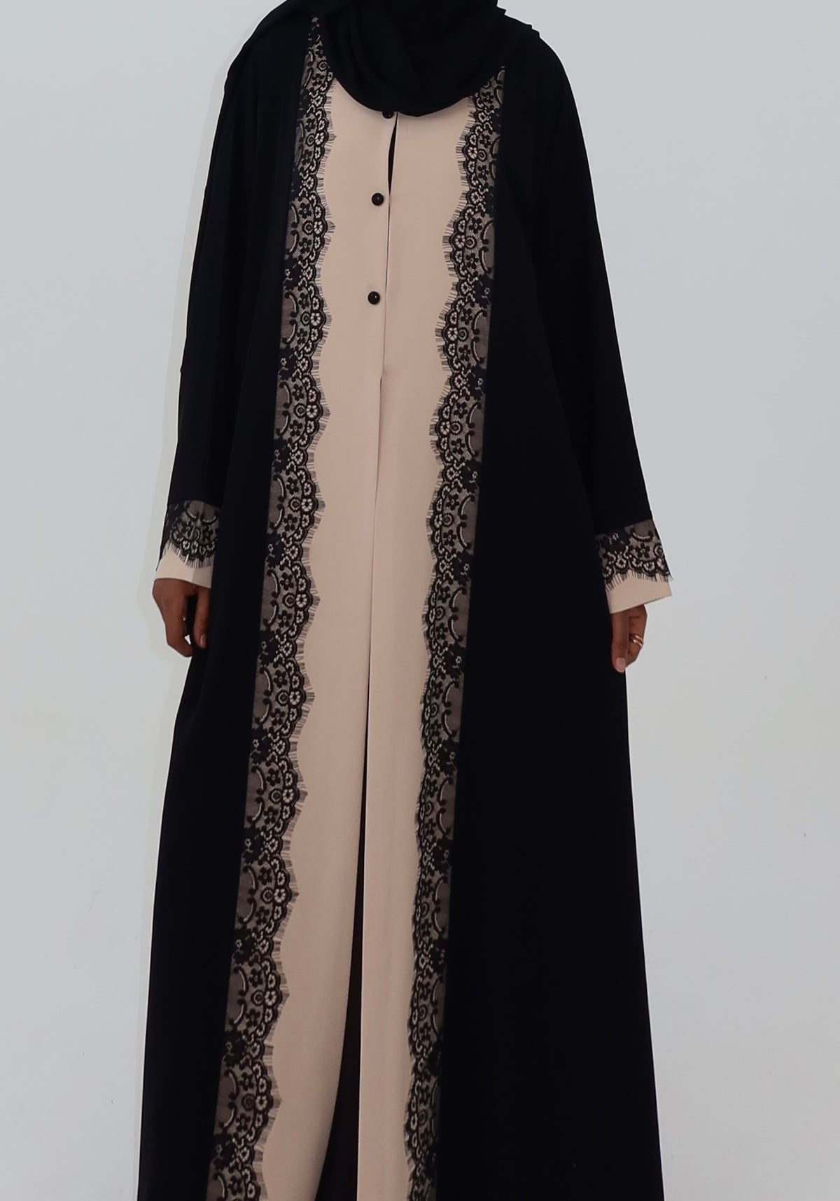 Double Layered Abaya
