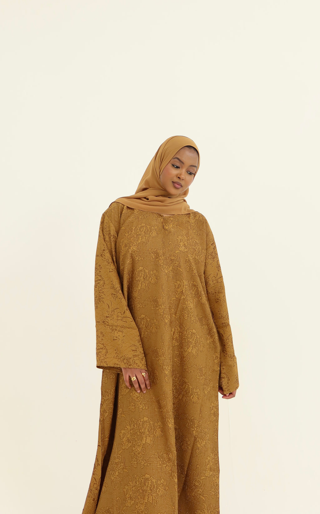 Light Jacquard Abaya