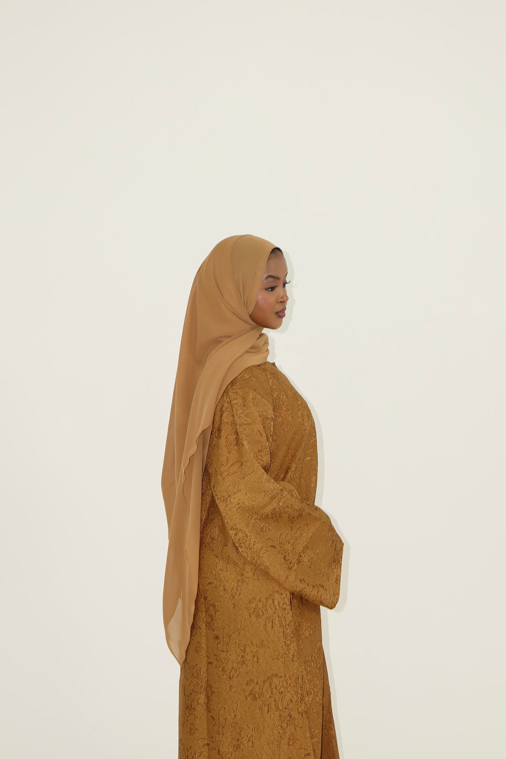 Light Jacquard Abaya