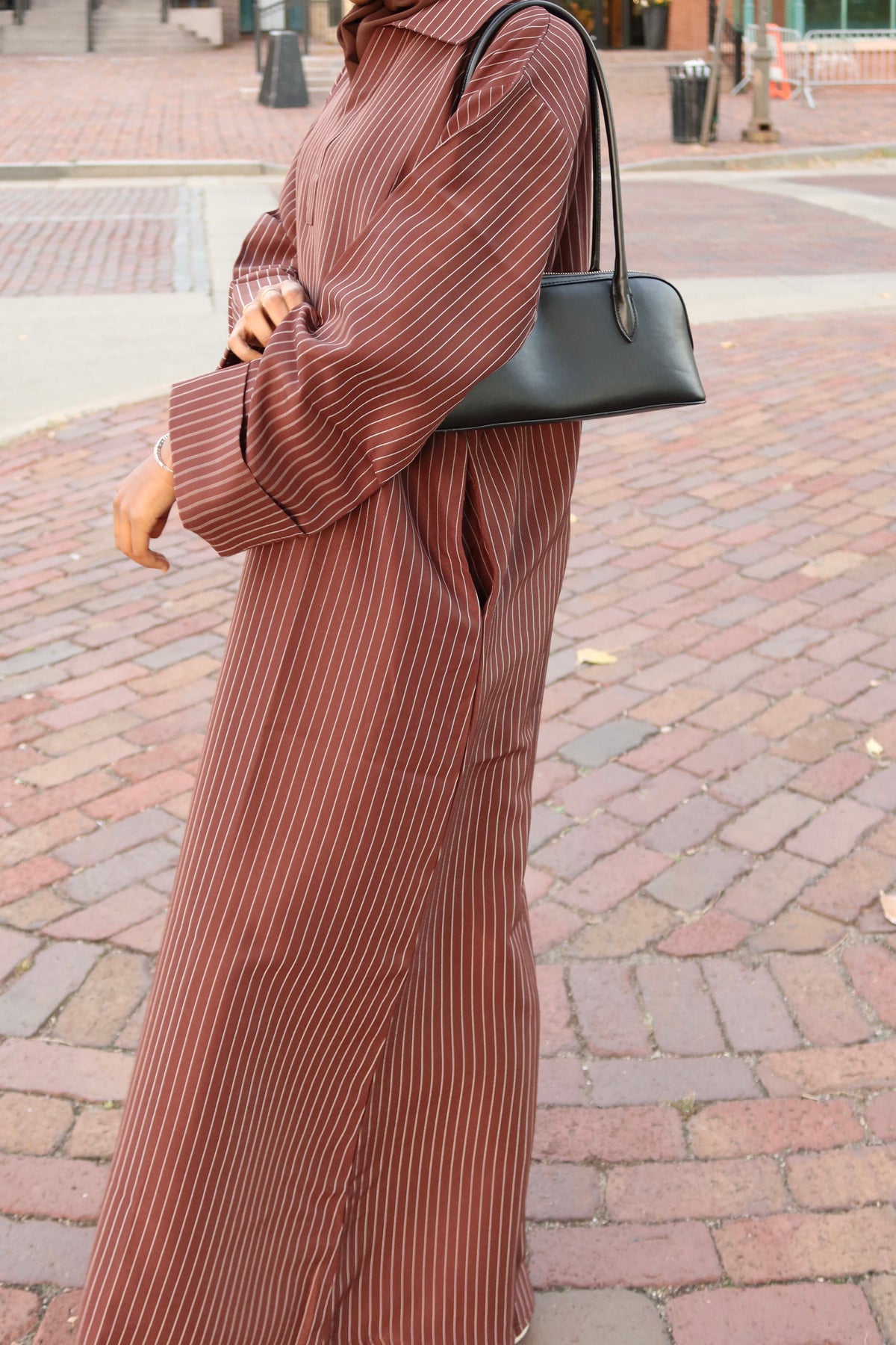 Pinstripe Dress Set